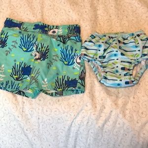 18 month bathing suit and swim diaper